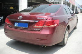 广州二手车市场探秘 丰田凯美瑞2.4的选购与经纪指南